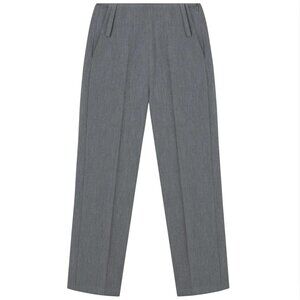 AERON Maize trousers ide Leg Suiting Pants Steel Grey $849 NWT Sz 34